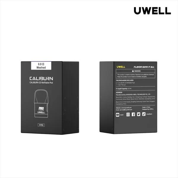UWELL CALIBURN G3 KIT 咖哩棒 | 智能功率調節 | 台灣現貨供應